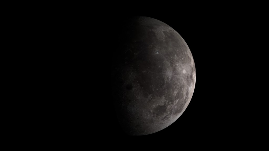 Simple Moon with nodes and texture (updated) preview image 1